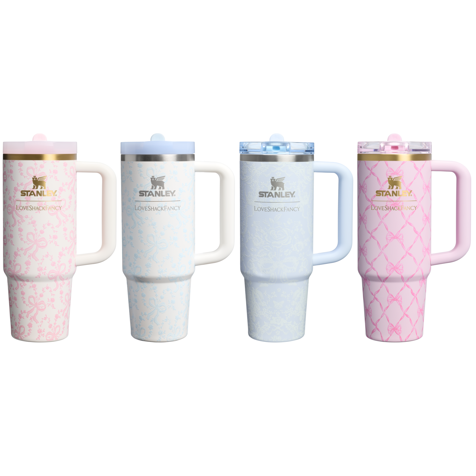 Stanley 1913 x LoveShackFancy Holiday The Quencher ProTour Set 4-pack